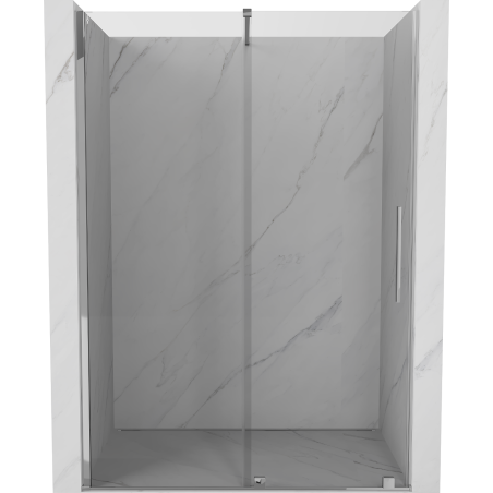 Mexen Velar sliding shower door 140 cm, transparent, chrome - 871-140-000-01-01