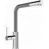 Mexen Flora kitchen mixer tap, Chrome/Grey - 670401-06