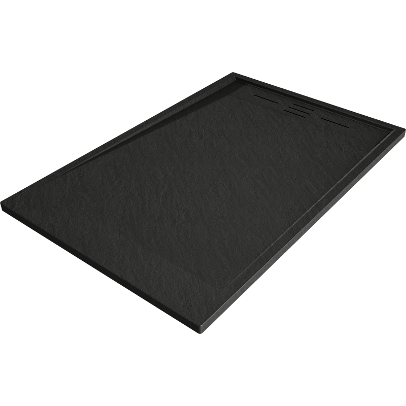 Mexen Amon rectangular shower tray SMC 100 x 80 cm, black - 4F708010