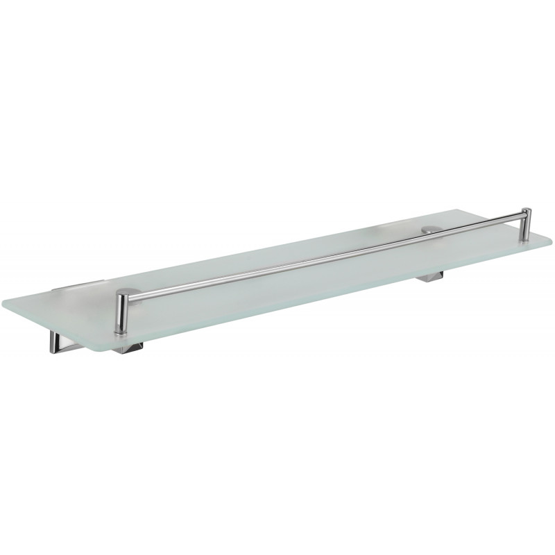 Mexen Dalia hanging glass shelf, Chrome - 7017337-00