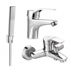 Mexen Caro R72 bathtub set, Chrome - 746603R72-00