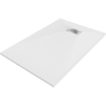 Mexen Hugo Rectangular Shower Tray SMC 100 x 80 cm, White, Inox Cover - 42108010-X