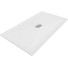 Mexen Hugo rectangular shower tray SMC 200 x 100 cm, white, inox cover - 42101020-X