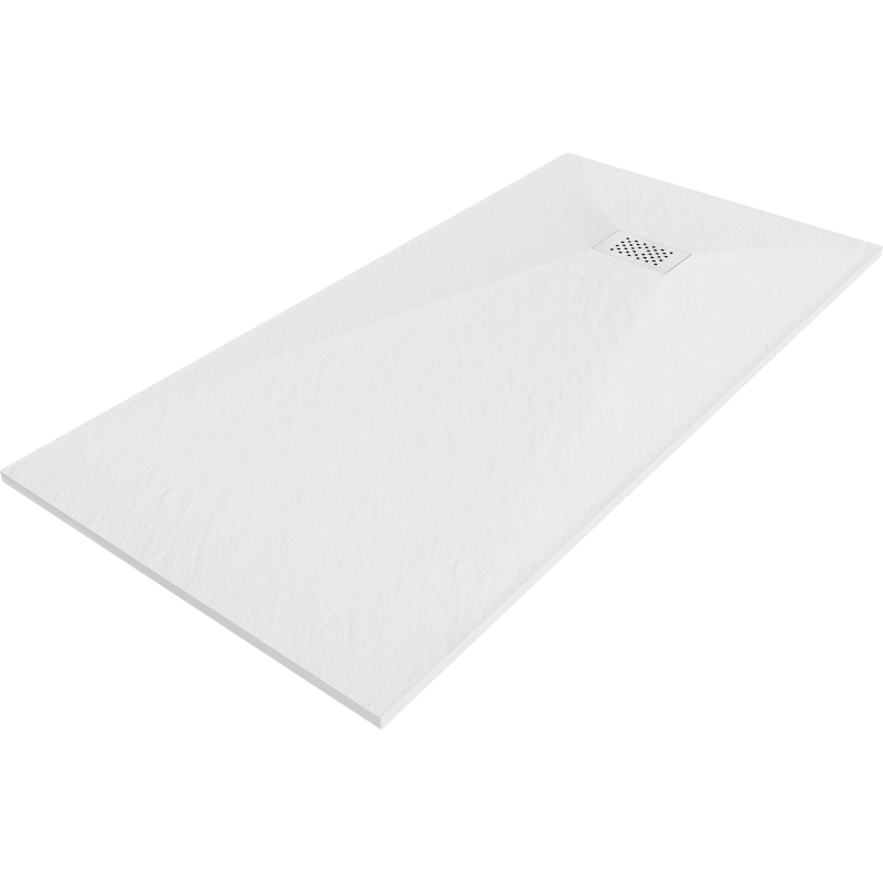 Mexen Hugo rectangular shower tray SMC 180 x 90 cm, white, white cover - 42109018-W