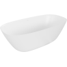 Mexen Como free-standing bathtub made of conglomerate 170 x 82 cm, white matte - 57311708200