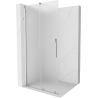 Mexen Velar Walk-In Shower Screen 70 x 200 cm, Frosted 8 mm, Chrome - 871-070-000-33-01