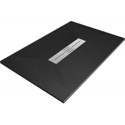 Mexen Toro rectangular shower tray SMC 110 x 90 cm, Black - 43709011