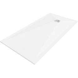 Mexen Stone+ rectangular composite shower tray 160 x 70 cm, White - 44107016