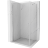 Mexen Pretoria hinged shower cubicle 70 x 100 cm, Transparent, Chrome - 852-070-100-01-00